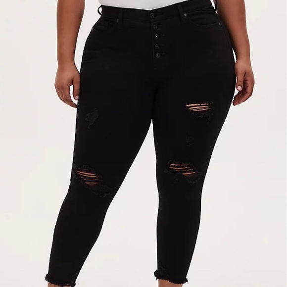torrid | Jeans | Torrid Sky High Skinny 